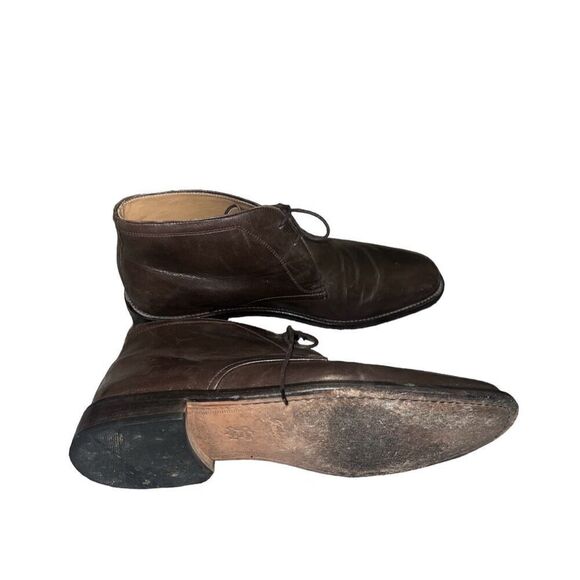 ✨Tasso Elba Dura-Heel Brown Leather Boots Sz 9✨ main image 5